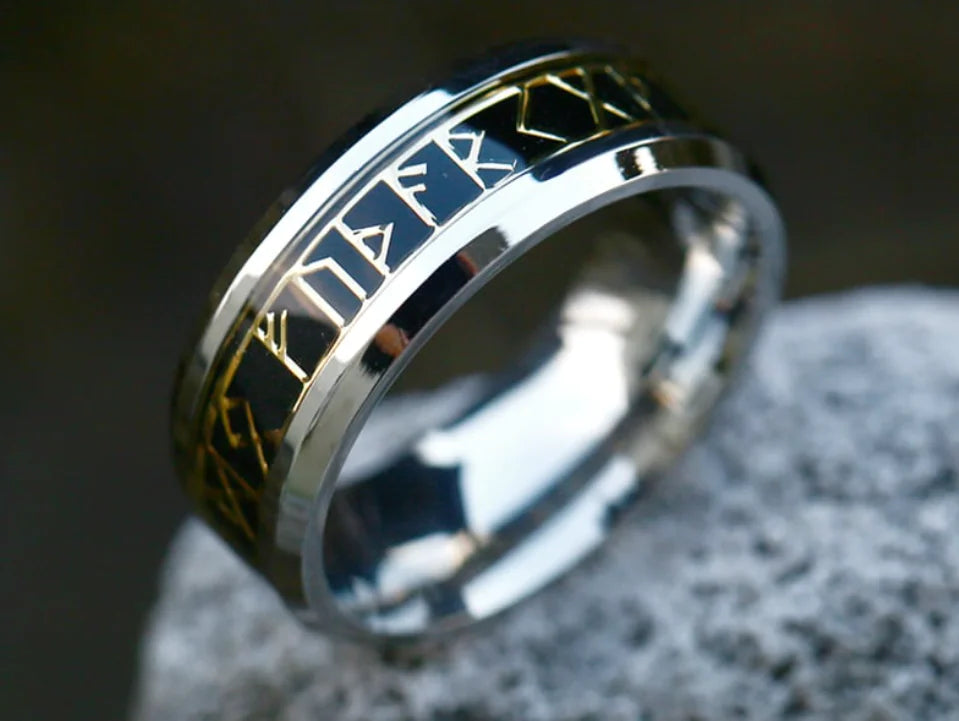 Stylish Simple Stainless Steel Ring