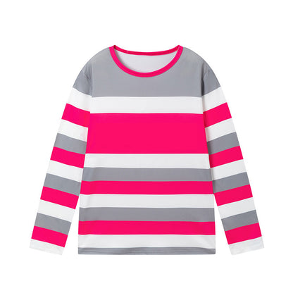 Women’s Cozy 2 Piece Lounge Set – Color Block Tracksuit Jogger Outfit