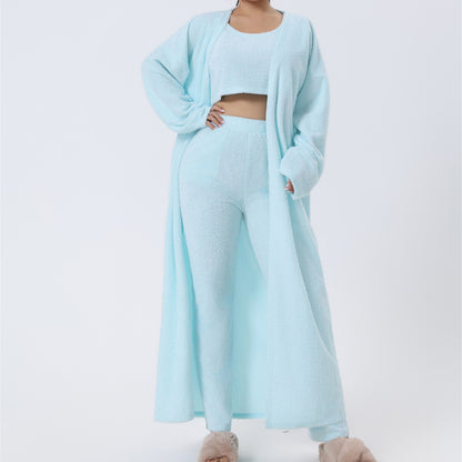 Cozy Pajama Set, 3 Piece Lounge Set,