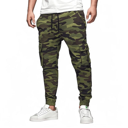 Men's multi-pocket trousers
